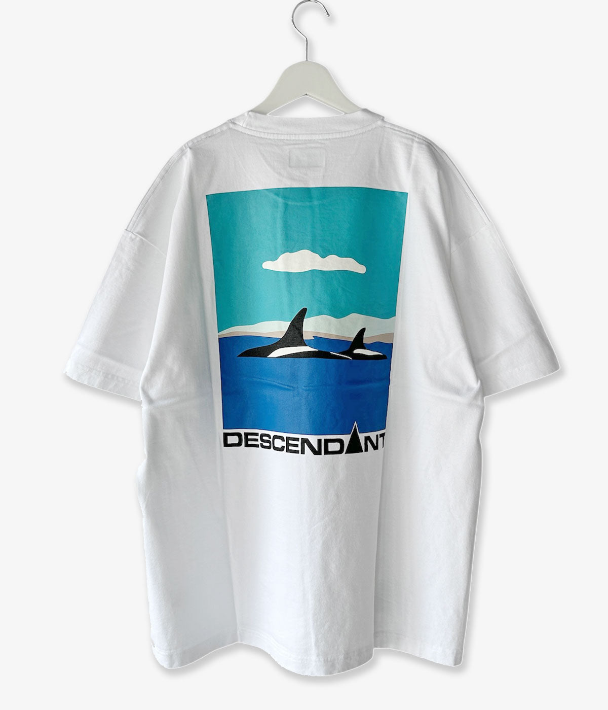 DESCENDANT/ENVIRONMENT ORGANIC COTTON SS (WHITE)