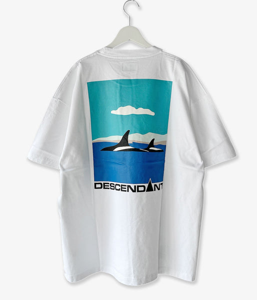 DESCENDANT/ENVIRONMENT ORGANIC COTTON SS (WHITE)