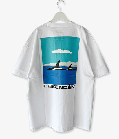 DESCENDANT/ENVIRONMENT ORGANIC COTTON SS (WHITE)