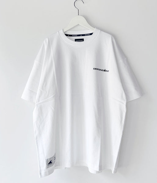 DESCENDANT/ENVIRONMENT ORGANIC COTTON SS (WHITE)