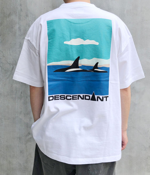 DESCENDANT/ENVIRONMENT ORGANIC COTTON SS (WHITE)
