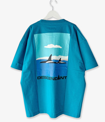DESCENDANT/ENVIRONMENT ORGANIC COTTON SS (TEAL)