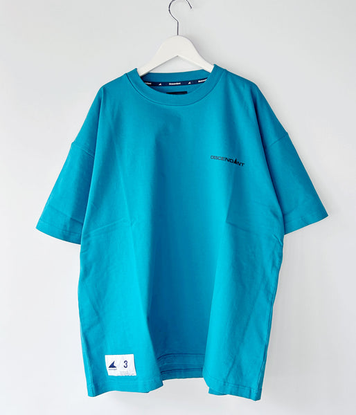DESCENDANT/ENVIRONMENT ORGANIC COTTON SS (TEAL)