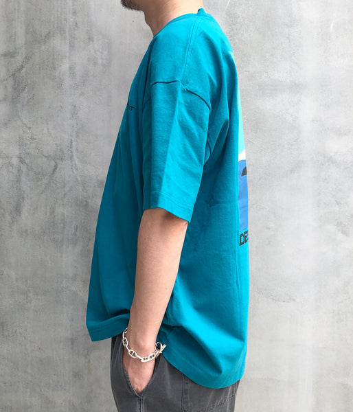 DESCENDANT/ENVIRONMENT ORGANIC COTTON SS (TEAL)