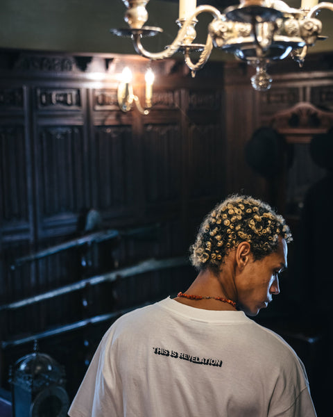 SAINT MICHAEL/SS TEE/SAINT/WHITE