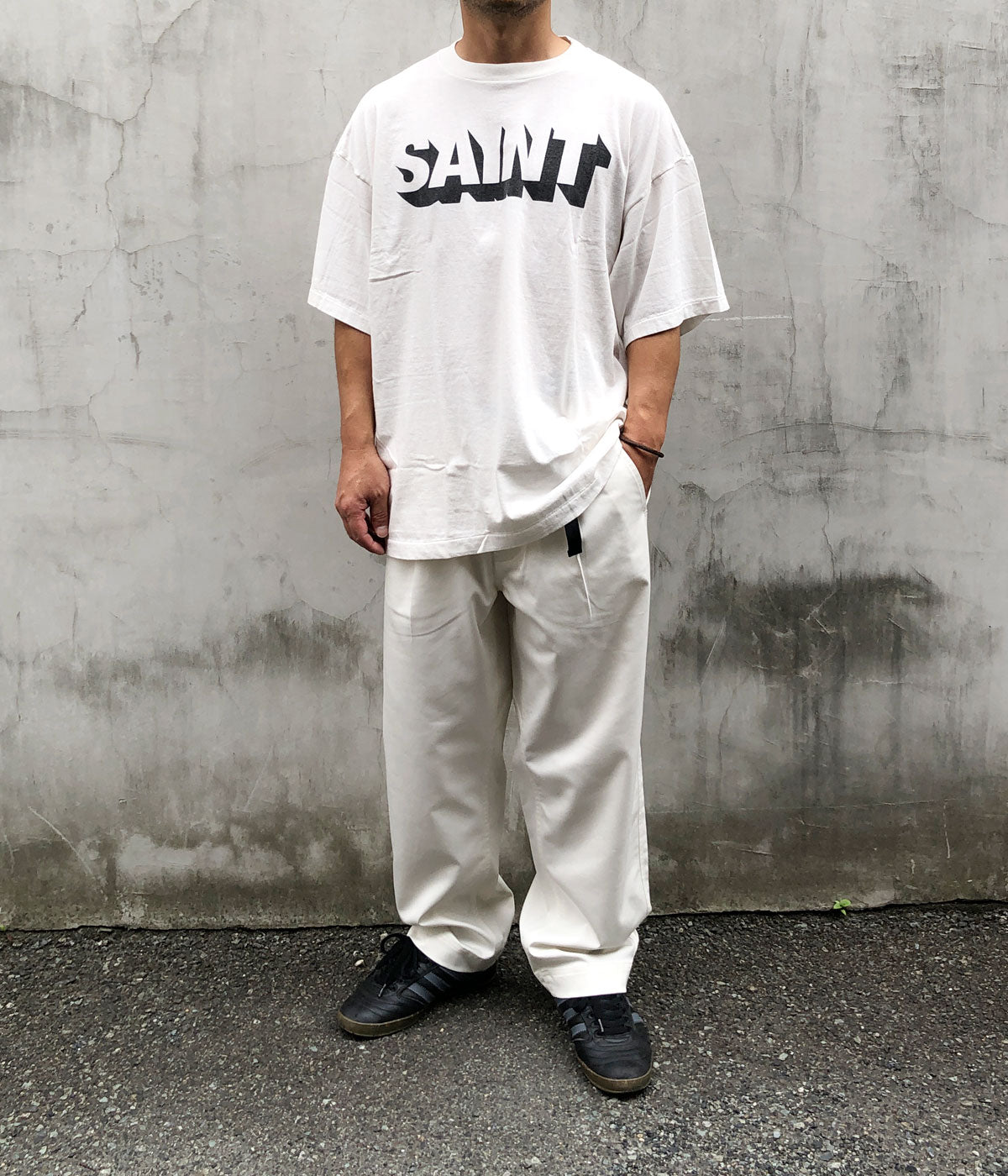 SAINT MICHAEL/SS TEE/SAINT/WHITE