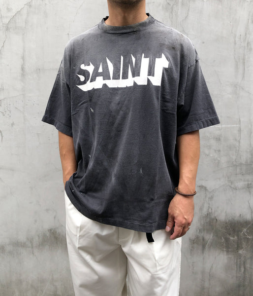 SAINT MICHAEL/SS TEE/SAINT/BLACK
