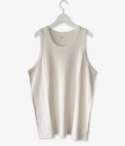blurhms ROOTSTOCK/CLASSIC RIB-FIT TANKTOP (DustIvory)