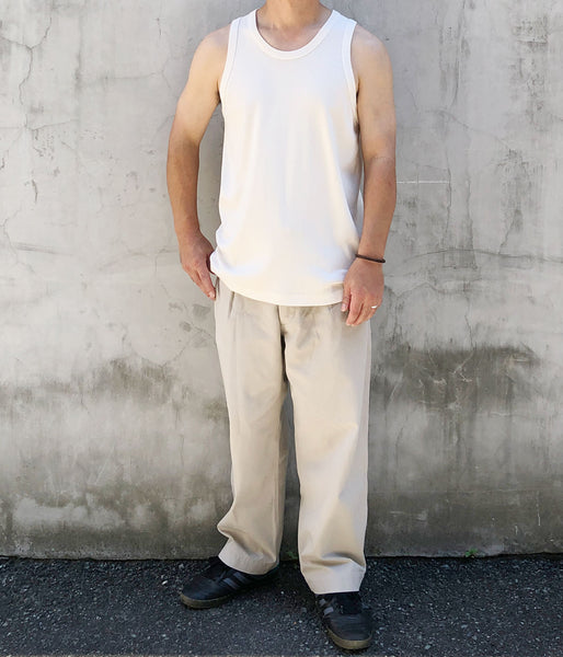 blurhms ROOTSTOCK/CLASSIC RIB-FIT TANKTOP (DustIvory)
