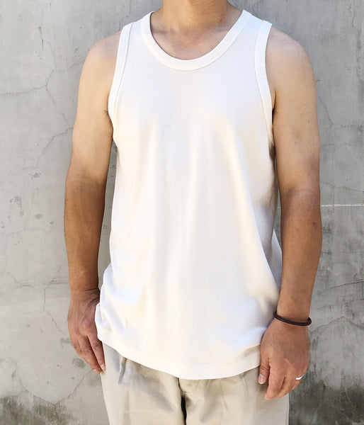 blurhms ROOTSTOCK/CLASSIC RIB-FIT TANKTOP (DustIvory)