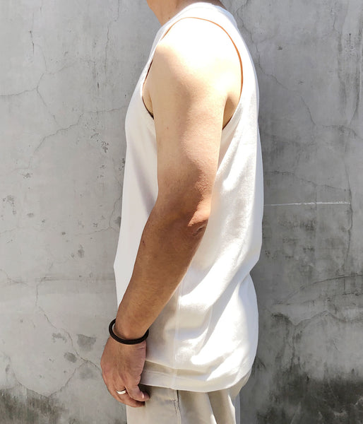 blurhms ROOTSTOCK/CLASSIC RIB-FIT TANKTOP (DustIvory)