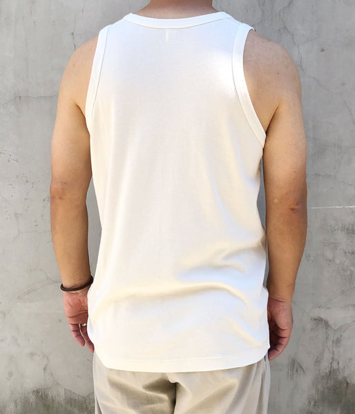 blurhms ROOTSTOCK/CLASSIC RIB-FIT TANKTOP (DustIvory)