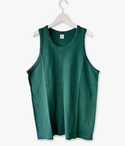 blurhms ROOTSTOCK/CLASSIC RIB-FIT TANKTOP (FadeSulfurGreen)