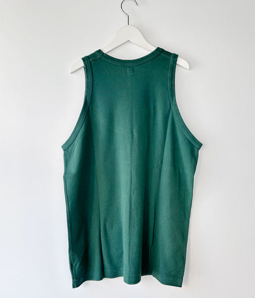 blurhms ROOTSTOCK/CLASSIC RIB-FIT TANKTOP (FadeSulfurGreen)