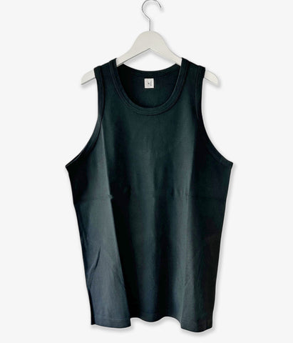 blurhms ROOTSTOCK/CLASSIC RIB-FIT TANKTOP (FadeSulfurBlack)