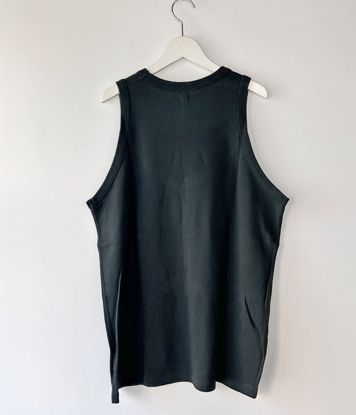 blurhms ROOTSTOCK/CLASSIC RIB-FIT TANKTOP (FadeSulfurBlack)
