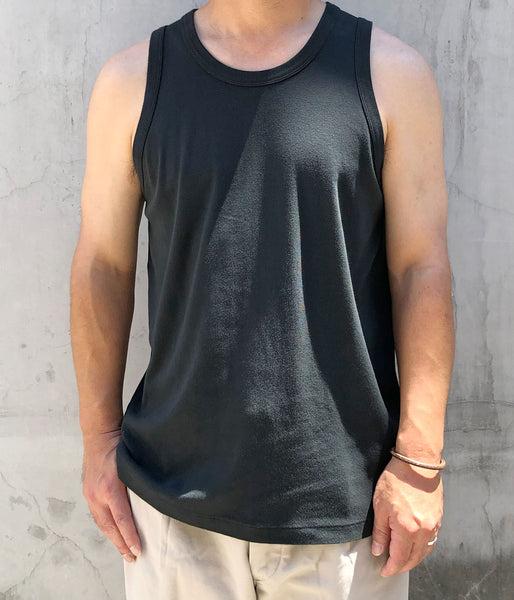 blurhms ROOTSTOCK/CLASSIC RIB-FIT TANKTOP (FadeSulfurBlack)