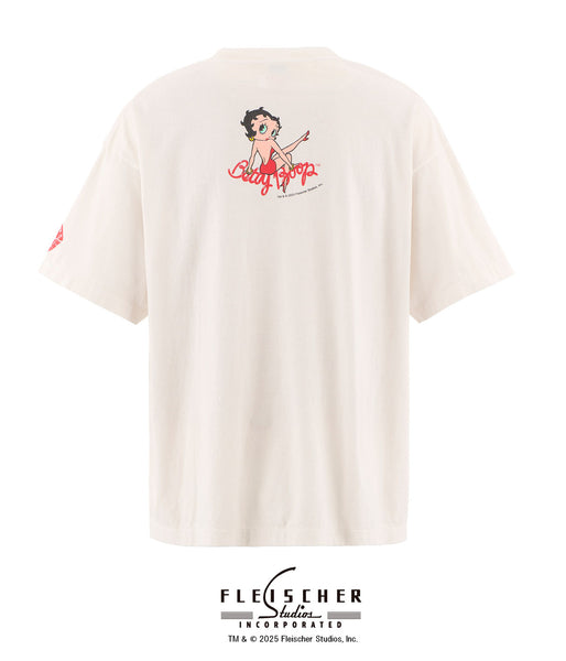 SAINT MICHAEL/BTY_SS TEE/BETTY/WHITE