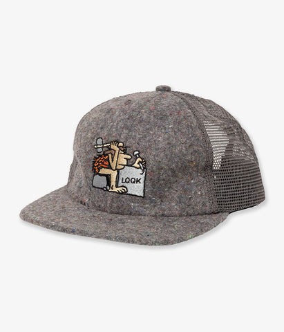 LQQK Studio/CAVEMAN CAP (GREY)