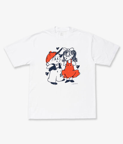 LQQK Studio/YOUNG LOVE TEE (WHITE)