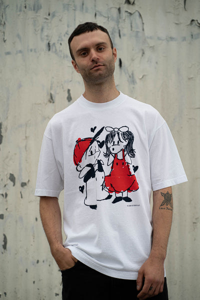 LQQK Studio/YOUNG LOVE TEE (WHITE)