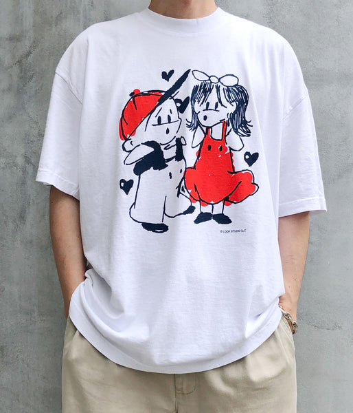 LQQK Studio/YOUNG LOVE TEE (WHITE)