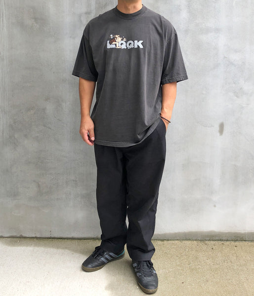LQQK Studio/CAVEMAN TEE (BLACK)