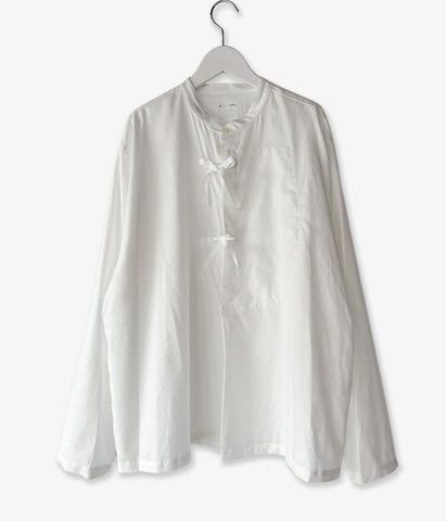 holk/BOW BLOUSE (WHITE)