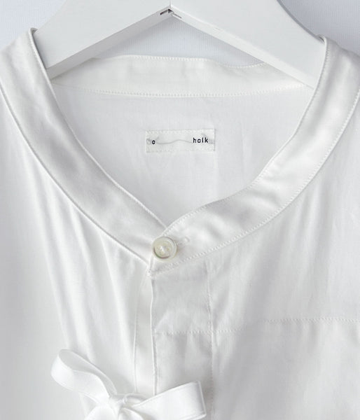 holk/BOW BLOUSE (WHITE)