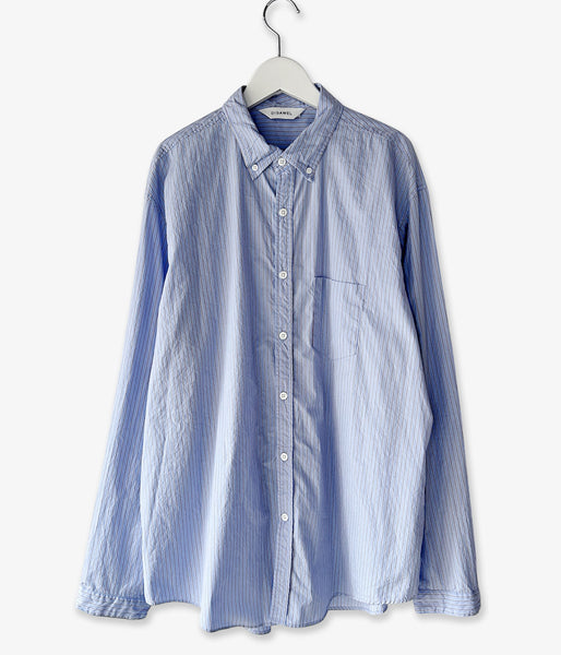 DIGAWEL/Buttondown shirt ①(stripe)