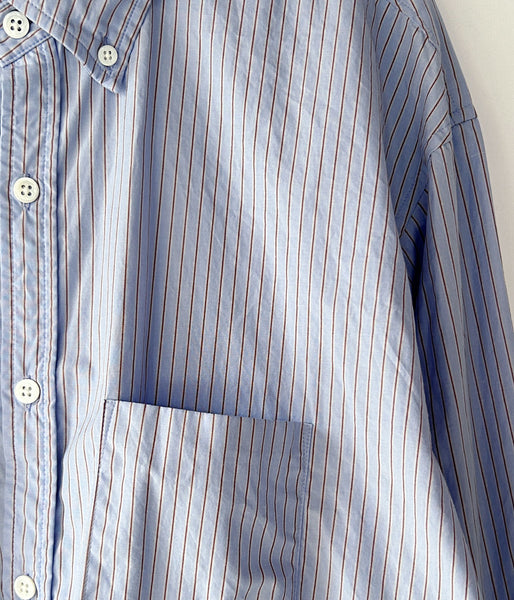 DIGAWEL/Buttondown shirt ①(stripe)