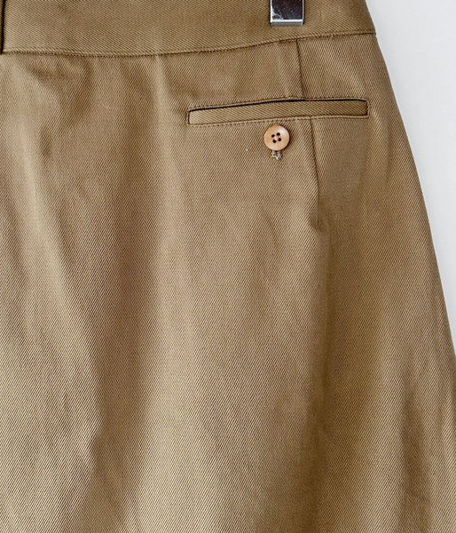 holk/WRAP SKIRT (KHAKI)
