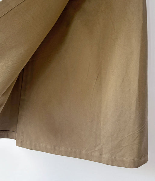 holk/WRAP SKIRT (KHAKI)