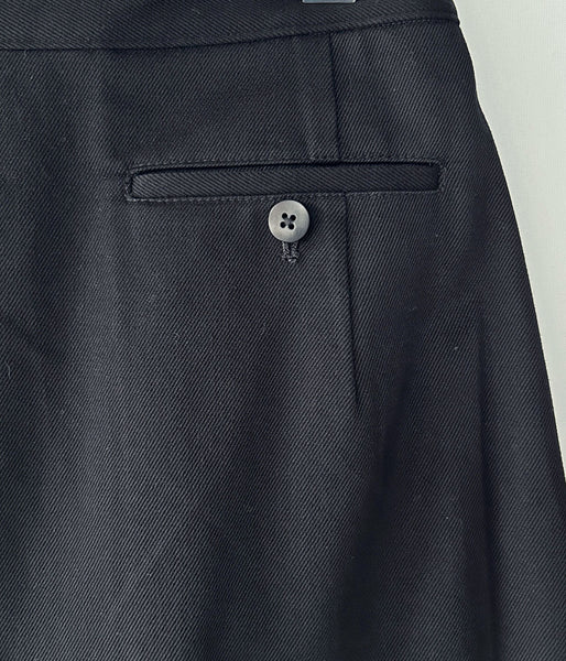 holk/WRAP SKIRT (BLACK)