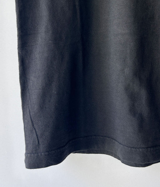 visvim/JUMBO TEE S/S DMGD (BLACK)
