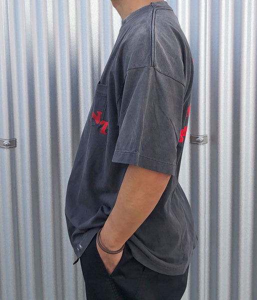 SAINT MICHAEL/SS TEE/POCKET/BLACK