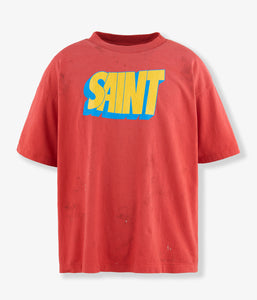 SAINT MICHAEL/SS TEE/SAINT /RED