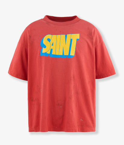 SAINT MICHAEL/SS TEE/SAINT /RED