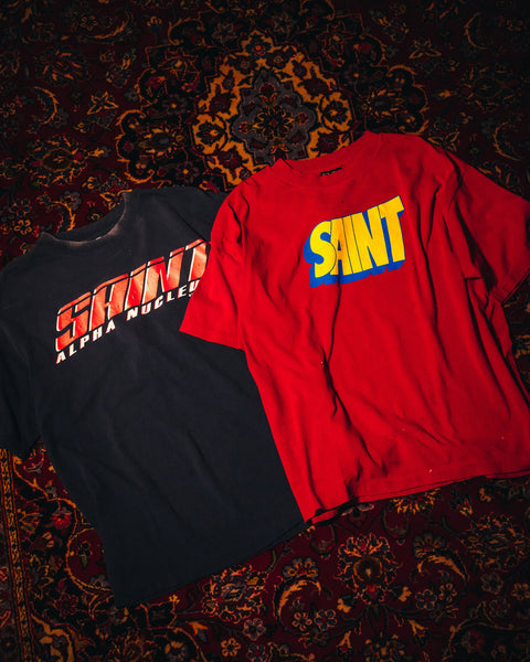 SAINT MICHAEL/SS TEE/SAINT /RED