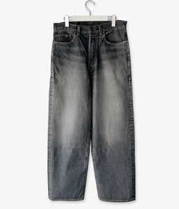 blurhms ROOTSTOCK/13.5oz DENIM PANTS CLASSIC (USED-SulfurBlack)