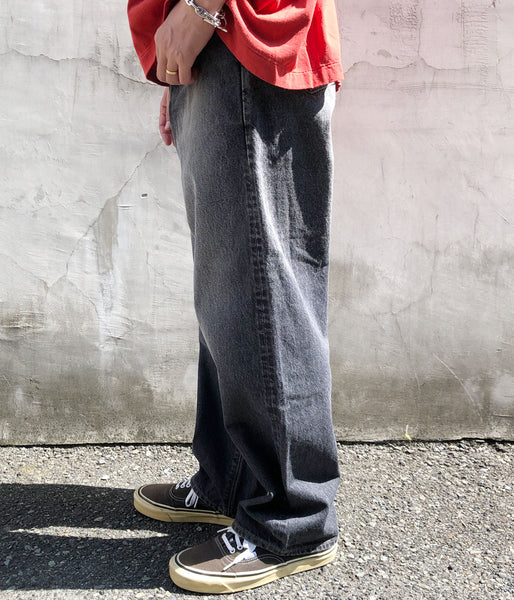 blurhms ROOTSTOCK/13.5oz DENIM PANTS CLASSIC (USED-SulfurBlack)
