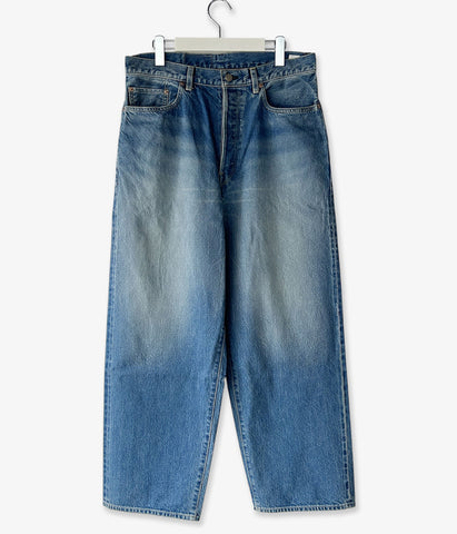 blurhms ROOTSTOCK/13.5oz DENIM PANTS WIDE (USED-indigo)