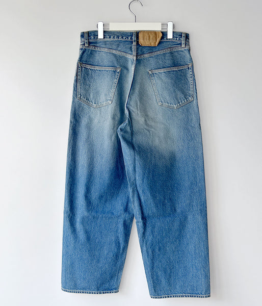 blurhms ROOTSTOCK/13.5oz DENIM PANTS WIDE (USED-indigo)