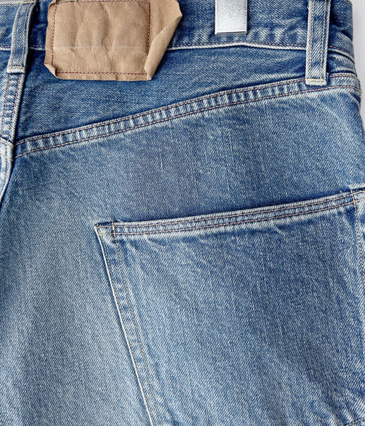 blurhms ROOTSTOCK/13.5oz DENIM PANTS WIDE (USED-indigo)