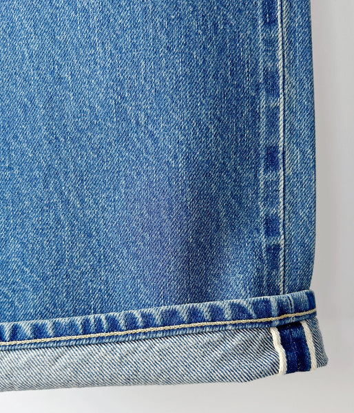 blurhms ROOTSTOCK/13.5oz DENIM PANTS WIDE (USED-indigo)