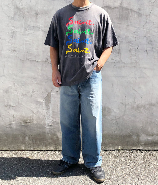 blurhms ROOTSTOCK/13.5oz DENIM PANTS WIDE (USED-indigo)