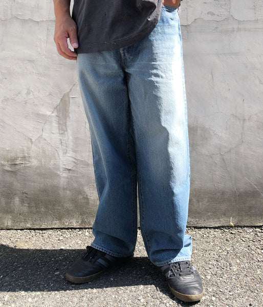 blurhms ROOTSTOCK/13.5oz DENIM PANTS WIDE (USED-indigo)
