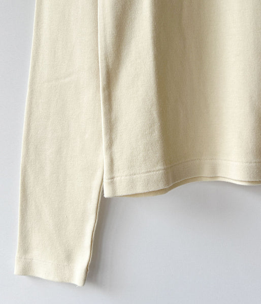 blurhms ROOTSTOCK/CLASSIC RIB HENLEY-NECK L/S (DustIvory)