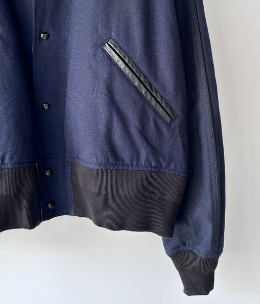 visvim/BALLARD VARSITY (NAVY)