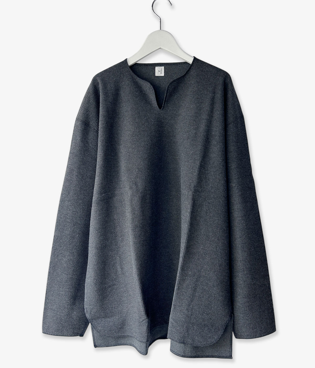 blurhms ROOTSTOCK/ROUGH&SMOOTH THERMAL OVER NECK LS (HEATHER CHARCOAL)